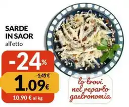 Famila Sarde in saor all'etto offerta