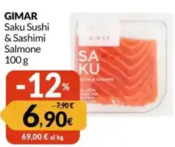 Famila GIMAR Saku Sushi & Sashimi Salmone offerta