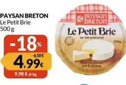 Famila PAYSAN BRETON Le Petit Brie offerta