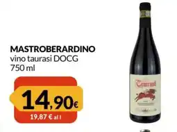 Famila MASTROBERARDINO vino taurasi DOCG offerta