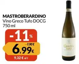 Famila MASTROBERARDINO Vino Greco Tufo DOCG offerta