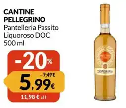 Famila CANTINE PELLEGRINO Pantelleria Passito Liquoroso DOC offerta