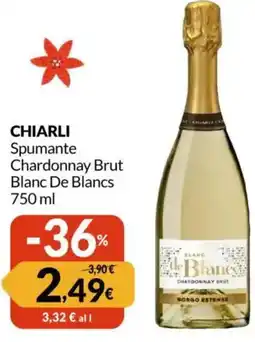 Famila CHIARLI Spumante Chardonnay Brut Blanc De Blancs offerta