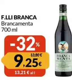 Famila F.LLI BRANCA Brancamenta offerta