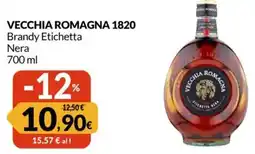 Famila VECCHIA ROMAGNA 1820 Brandy Etichetta Nera offerta