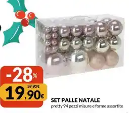 Famila Set palle natale offerta