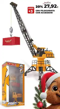 Extracoop Gru filoguidata con accessori offerta