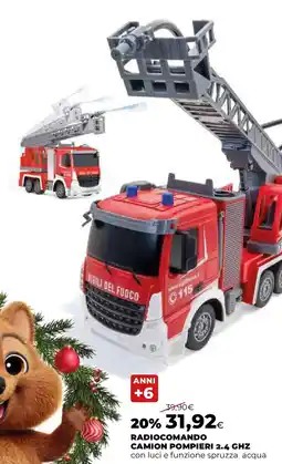 Extracoop Radiocomando camion pompieri 2.4 ghz offerta