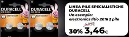 Extracoop Linea pile specialistiche duracell offerta