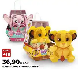 Extracoop Baby paws simba o angel offerta