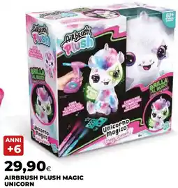 Extracoop Airbrush plush magic unicorn offerta