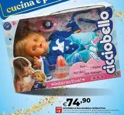 Extracoop Cicciobello bua bambola interattiva offerta