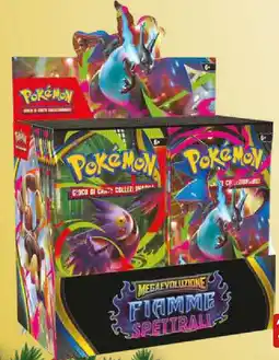 Extracoop Pokémon display 36 buste dell'espansione megaevoluzione fiamme spettrali offerta
