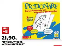 Extracoop Pictionary core 40th anniversary offerta