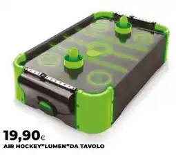 Extracoop Air hockey"lumen"da tavolo offerta