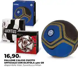 Extracoop Pallone calcio cucito ufficiale con scatola 400 gr offerta