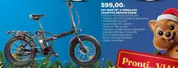 Extracoop Fat bike 20" a pedalata assistita denver e2500 offerta