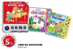 Extracoop Libri da ascoltare offerta