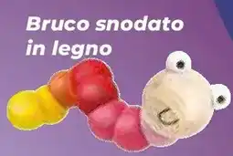 Extracoop Bruco snodato in legno offerta