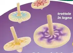 Extracoop trottole in legno offerta