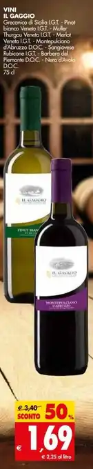 Tigros Vini Il Gaggio 75cl offerta