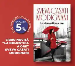Extracoop Libro novità "la domestica a ore" sveva casati modignani offerta
