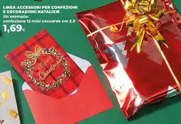 Extracoop Linea accessori per confezioni e decorazioni natalizie offerta