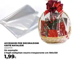Extracoop Accessori per decorazioni ceste natalizie offerta
