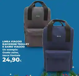 Extracoop Linea viaggio ravizzoni trolley e zaino viaggio offerta