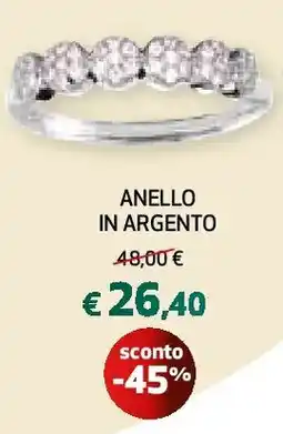 Extracoop Anello in argento offerta