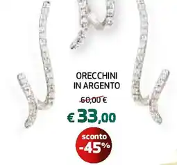 Extracoop Orecchini in argento offerta