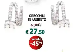 Extracoop Orecchini in argento offerta