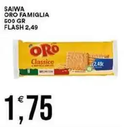 Vantaggio Cash&Carry Saiwa oro famiglia offerta