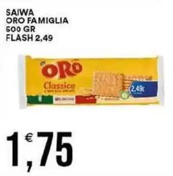 Vantaggio Cash&Carry Saiwa oro famiglia offerta