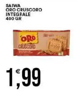 Vantaggio Cash&Carry Saiwa oro cruscoro integrale offerta