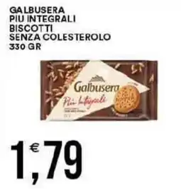 Vantaggio Cash&Carry Galbusera piu integrali biscotti senza colesterolo offerta