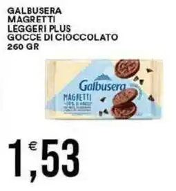 Vantaggio Cash&Carry Galbusera magretti leggeri plus gocce di cioccolato offerta