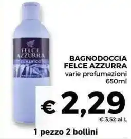 Conad Superstore Bagnodoccia FELCE AZZURRA varie profumazioni offerta