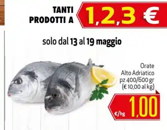 Orate Alto Adriatico pz 400/600gr
