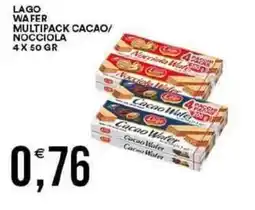 Vantaggio Cash&Carry Lago wafer multipack cacao/ nocciola offerta