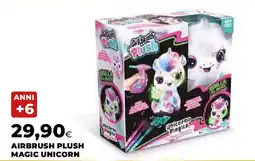 Ipercoop Airbrush plush magic unicorn offerta
