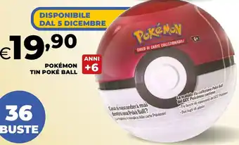 Pokémon tin poké ball