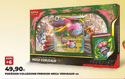 Ipercoop Pokémon collezione premium mega venusaur-ex offerta