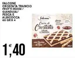 Vantaggio Cash&Carry Falcone crostata trancio frutti rossi / gianduia/ pesca e albicocca offerta