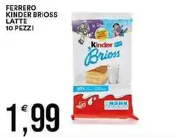 Vantaggio Cash&Carry Ferrero kinder brioss latte offerta
