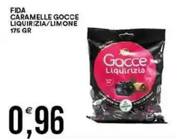 Vantaggio Cash&Carry Fida caramelle gocce liquirizia/limone offerta