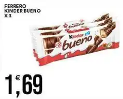 Vantaggio Cash&Carry Ferrero kinder bueno x3 offerta