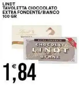 Vantaggio Cash&Carry Lindt tavoletta cioccolato extra fondente/bianco offerta
