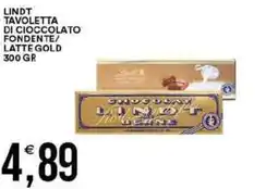 Vantaggio Cash&Carry Lindt tavoletta di cioccolato fondente/ latte gold offerta