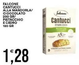 Vantaggio Cash&Carry Falcone cantucci alla mandorla cioccolato pistacchio e cedro offerta